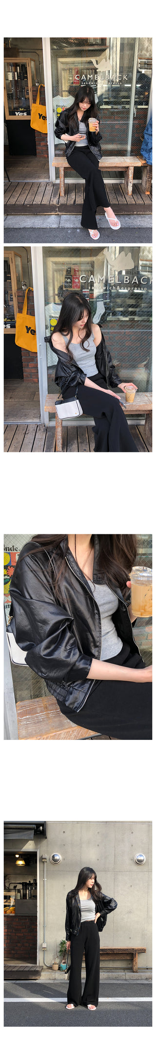 Nylon blouson/MA-1