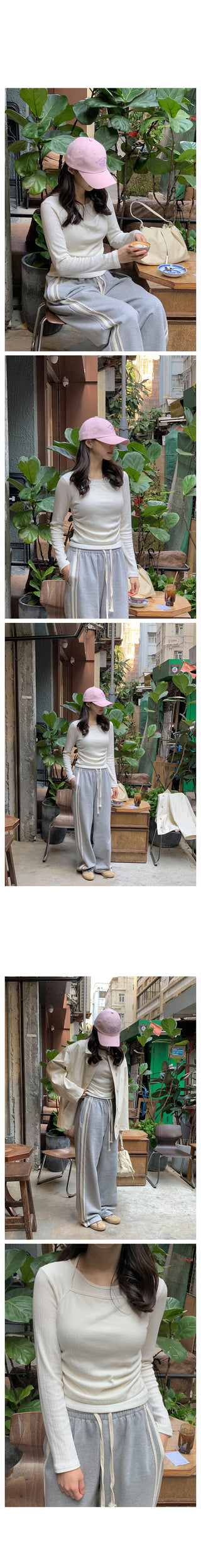 Layered halter neck