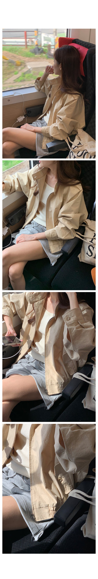 Remain Cotton Blouson