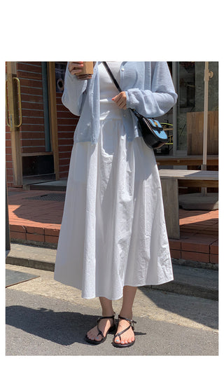 Linen Round Cardigan