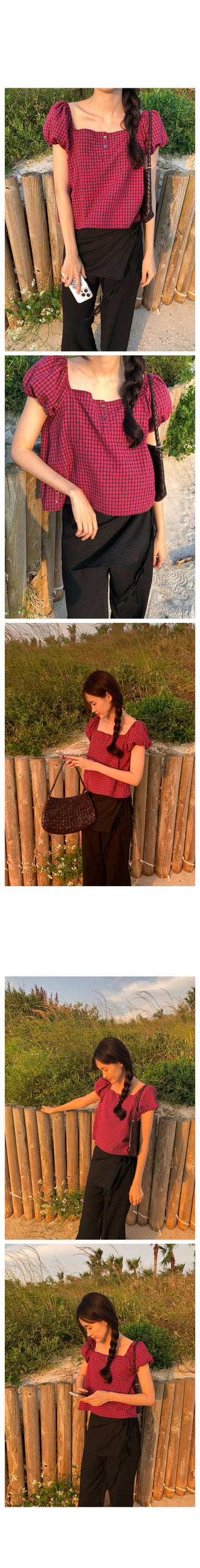 Wrinkle Wrap Skirt Pants