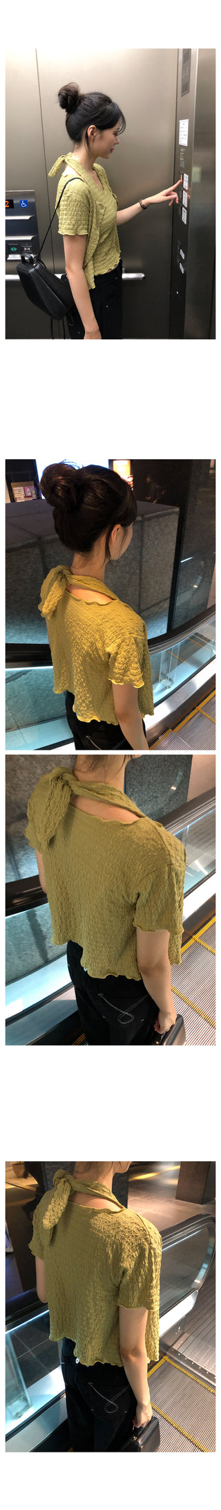 Loose-fit check shirt