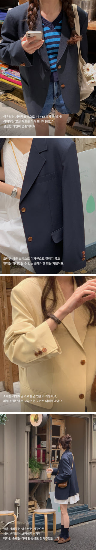 Monet tailored jacket, 4 colors!