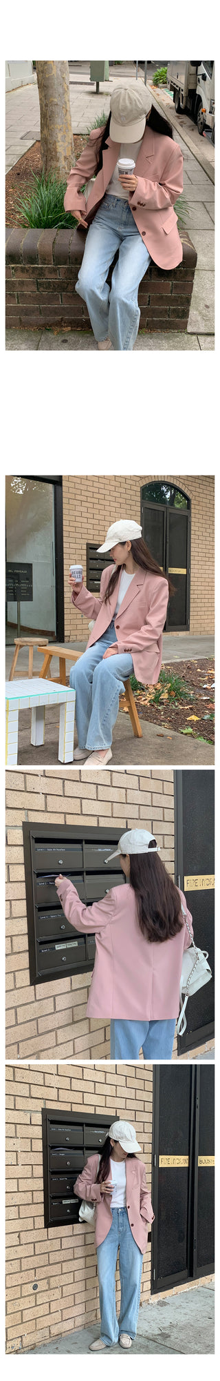 Monet tailored jacket, 4 colors!