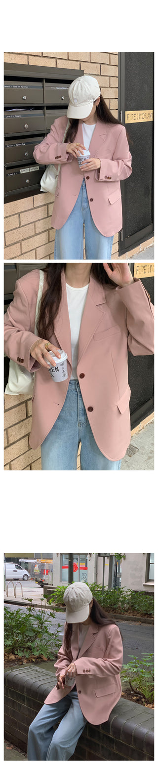 Monet tailored jacket, 4 colors!