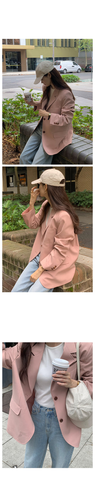 Monet tailored jacket, 4 colors!