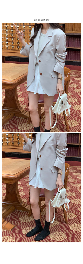 Monet tailored jacket, 4 colors!