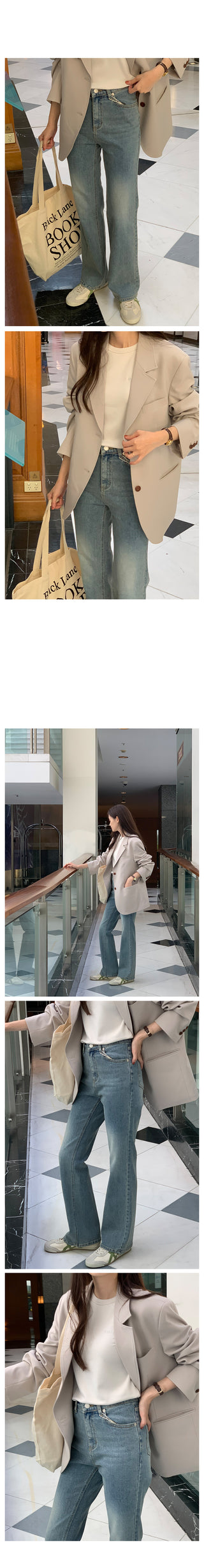 Monet tailored jacket, 4 colors!