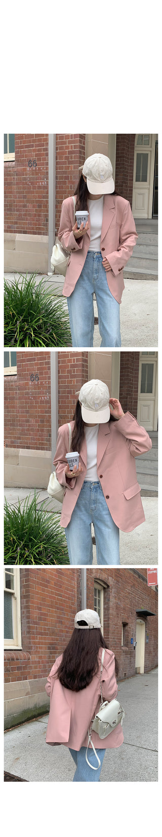 Monet tailored jacket, 4 colors!