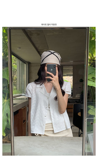 Lace shirt blouse