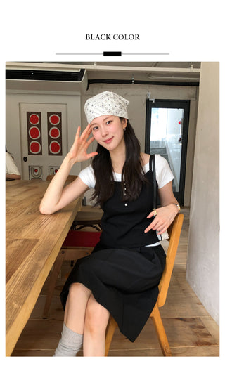 Button sleeveless