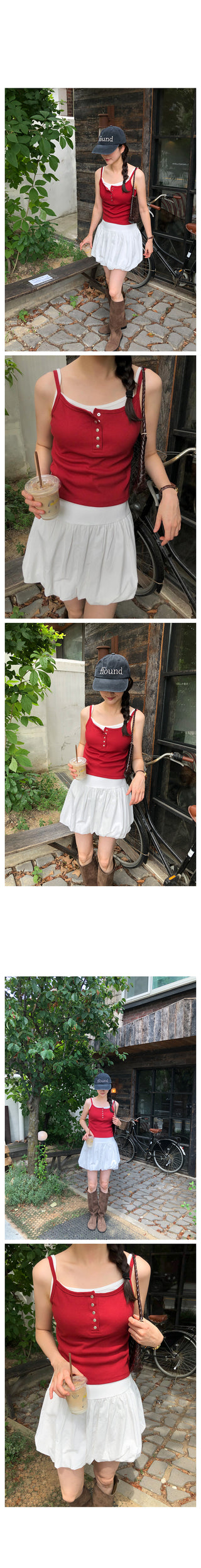 Button sleeveless