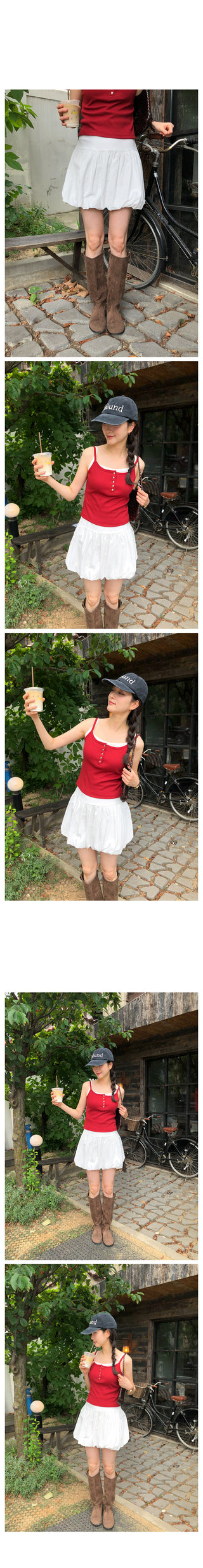 Button sleeveless