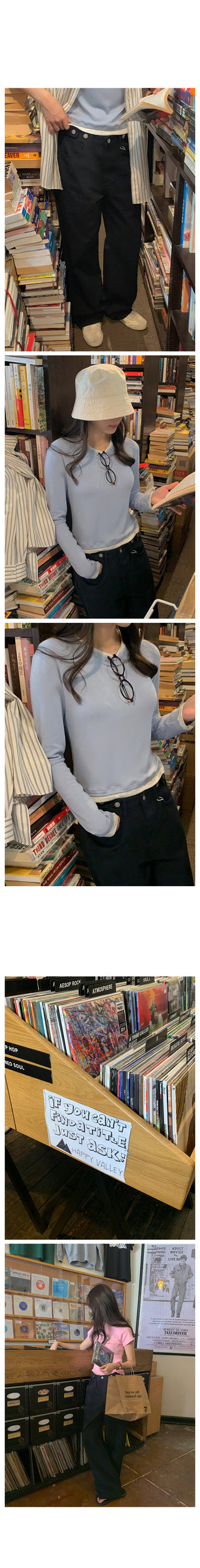 Side buckle pants