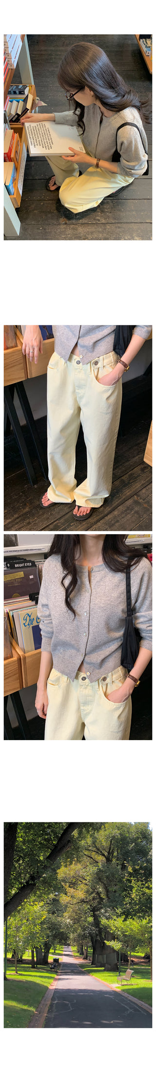 Side buckle pants
