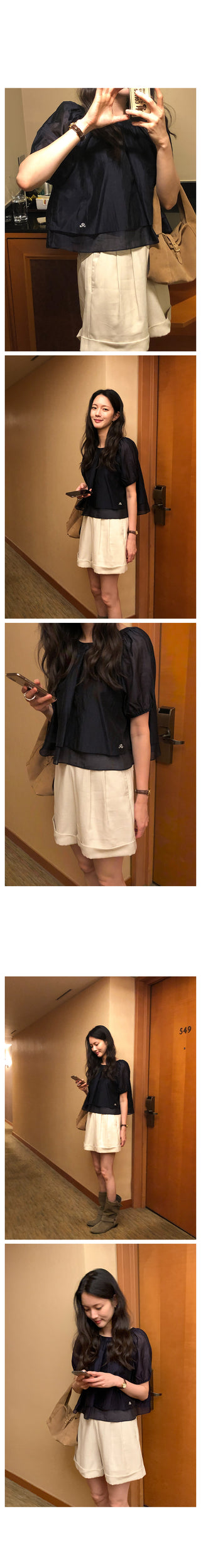 [8 colors] Daily Boat Neck Short Sleeve T-Shirt