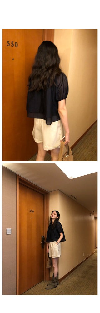 [8 colors] Daily Boat Neck Short Sleeve T-Shirt