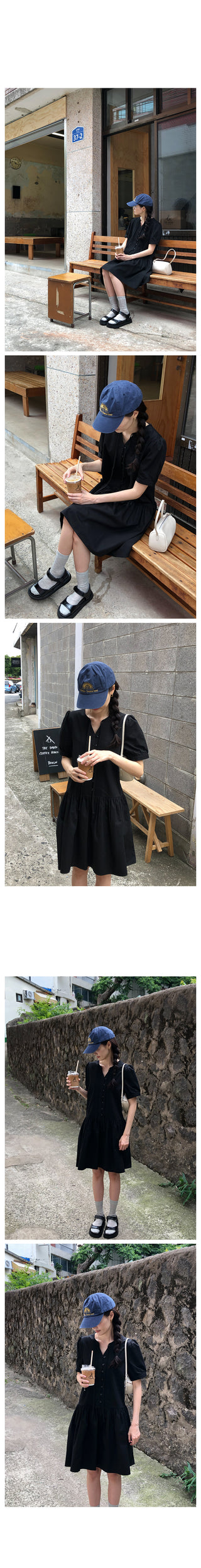 Lace blouse dress