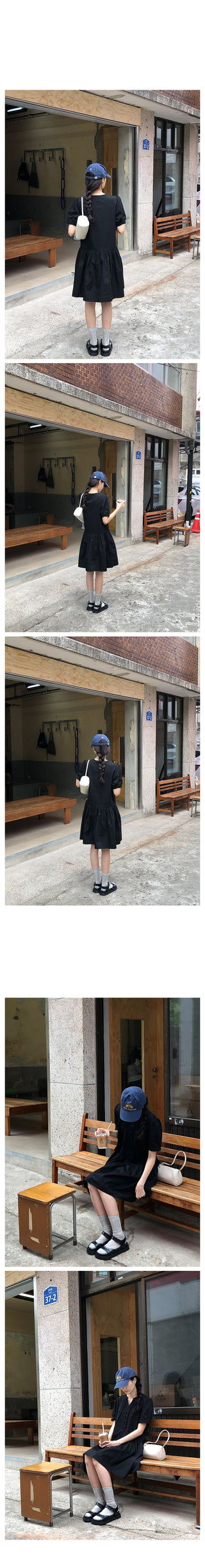Lace blouse dress
