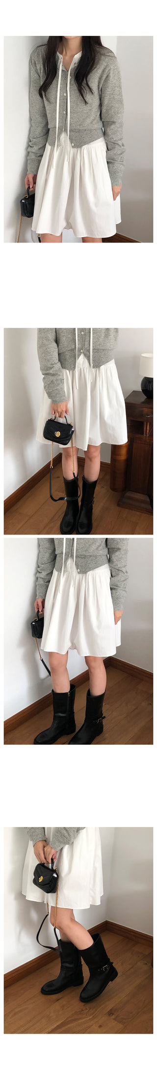 Lace blouse dress