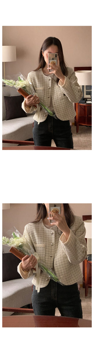 Slim bootcut denim pants
