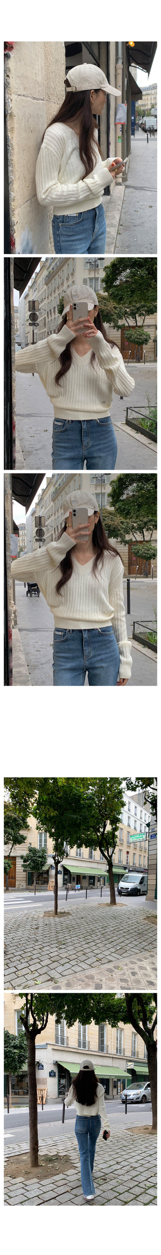 Signature Slim Bootcut Vintage Denim Pants