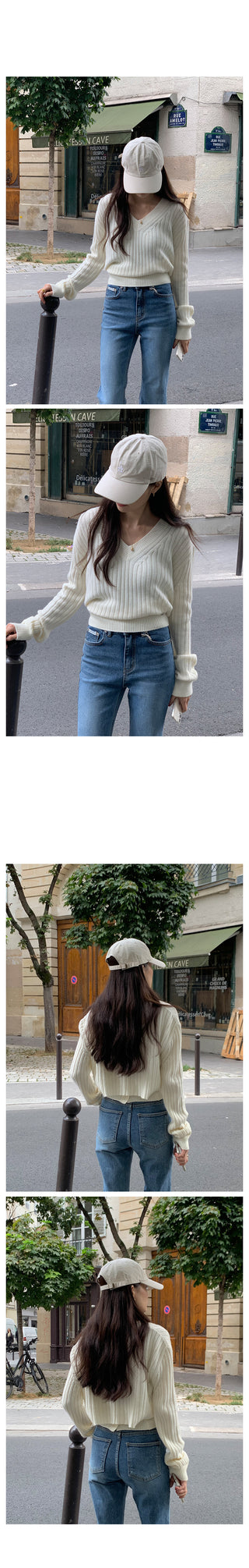 Signature Slim Bootcut Vintage Denim Pants