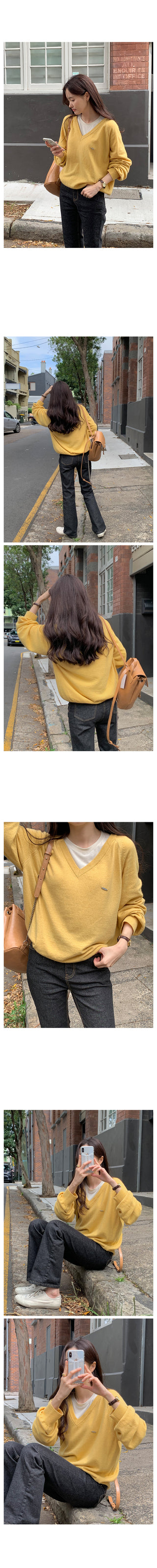 Slim bootcut denim pants