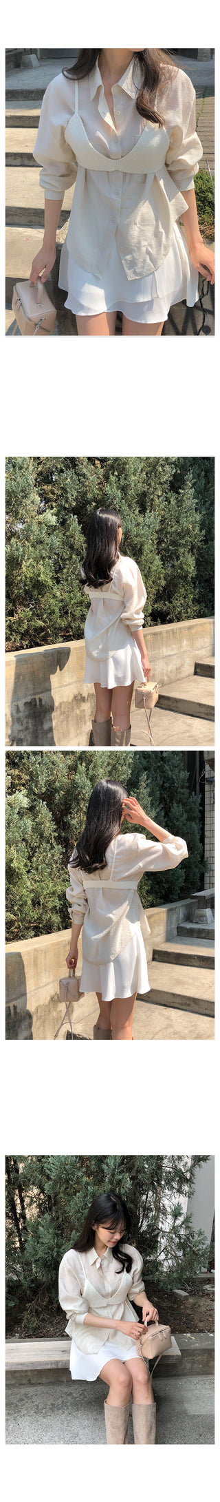 Silky sheer shirt