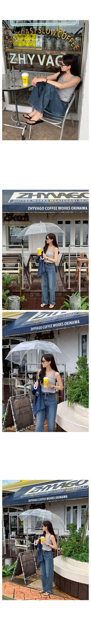 Summer denim shirt (2 colors)