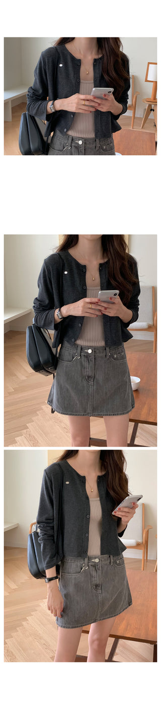 Gent Cropped Cardigan