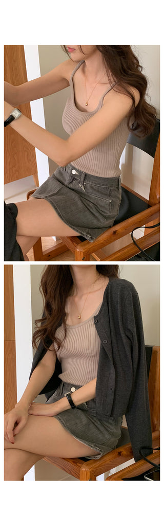 Gent Cropped Cardigan