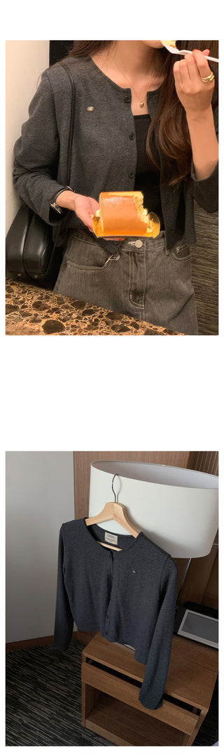 Gent Cropped Cardigan