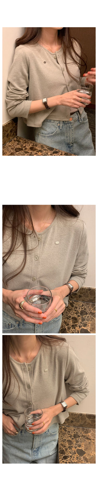 Gent Cropped Cardigan