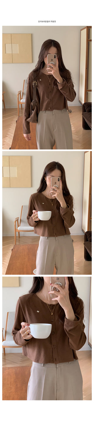 Gent Cropped Cardigan