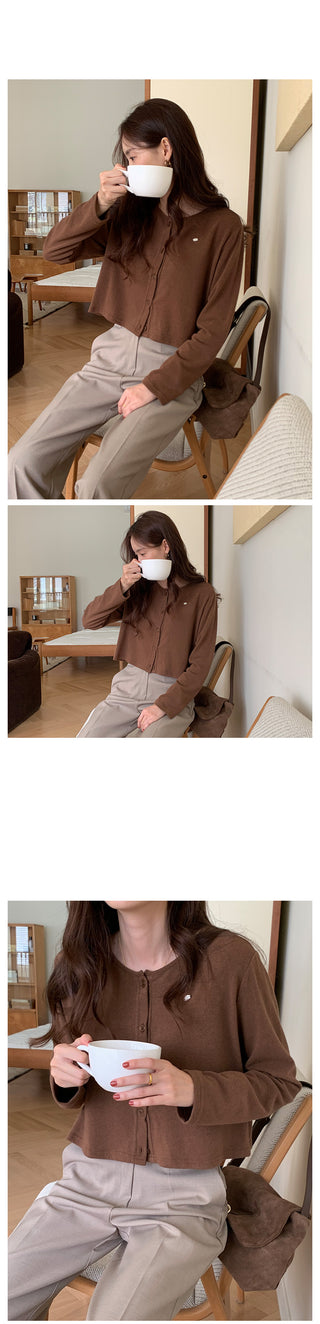 Gent Cropped Cardigan