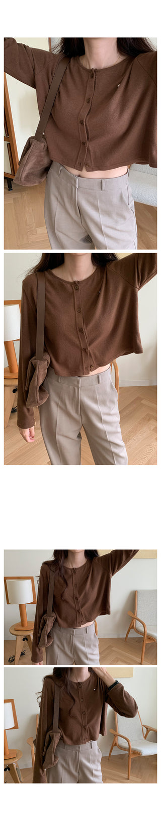 Gent Cropped Cardigan