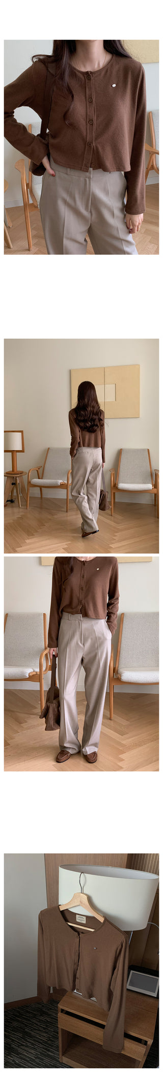 Gent Cropped Cardigan
