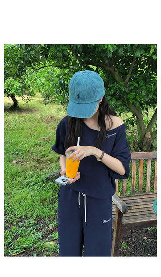 Cozy Off-Shoulder T-Shirt