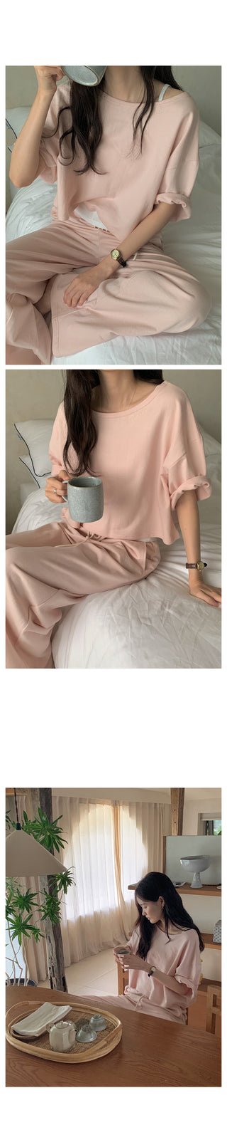 Cozy Off-Shoulder T-Shirt