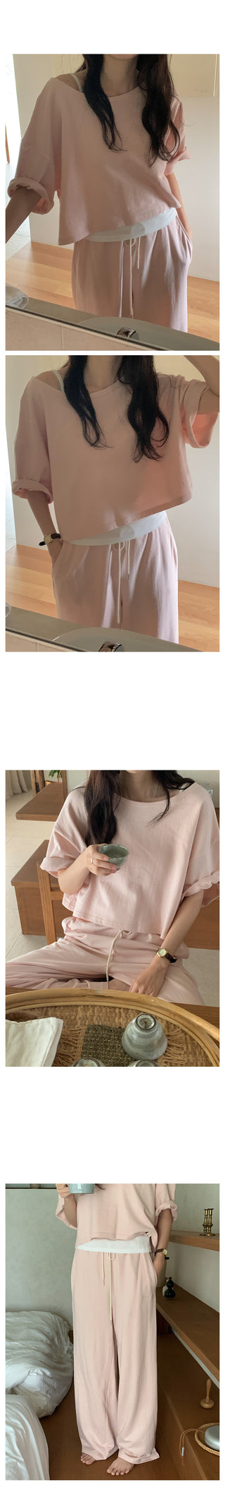 Cozy Off-Shoulder T-Shirt