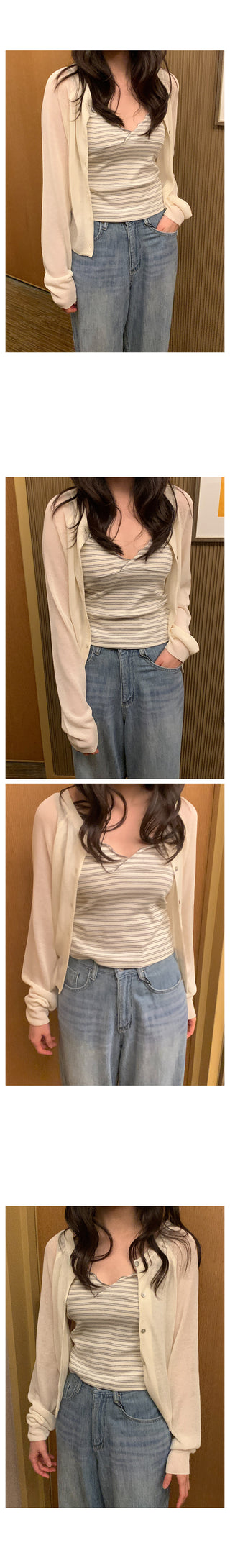 Round Summer Cardigan