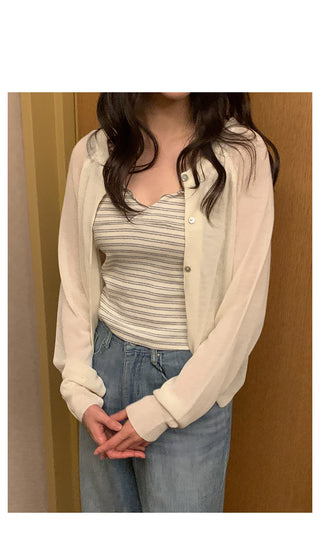 Round Summer Cardigan