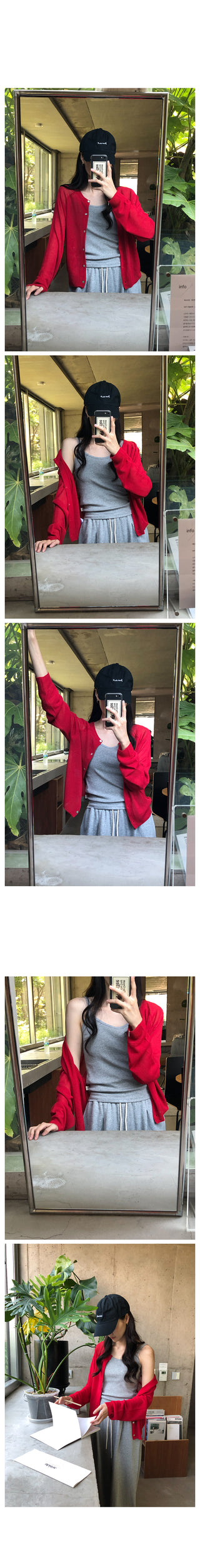 Round Summer Cardigan