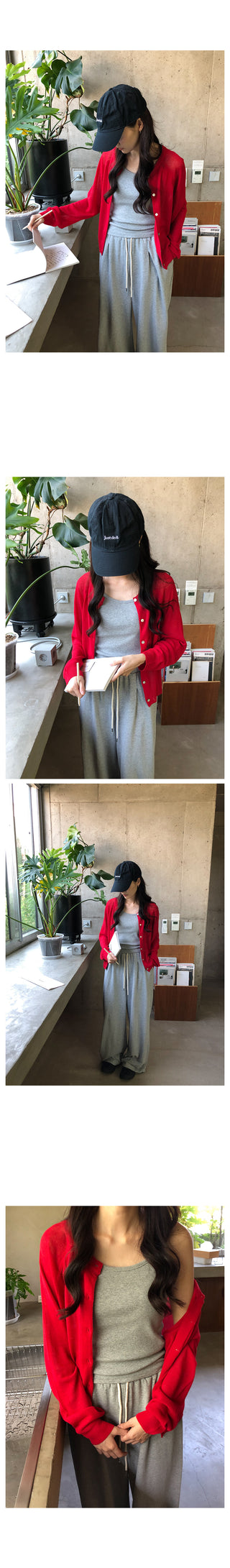 Round Summer Cardigan