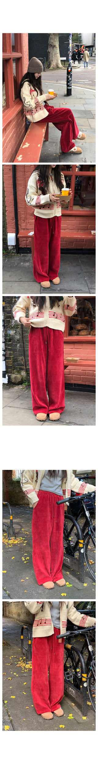 Round wool knit