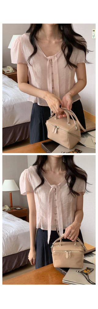 Thai puff blouse