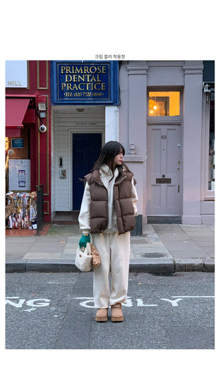 Round tweed jacket