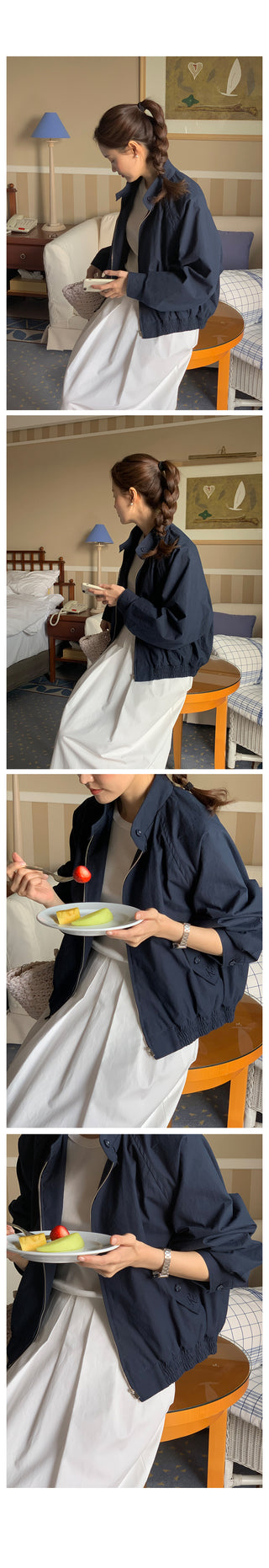 Remain Cotton Blouson