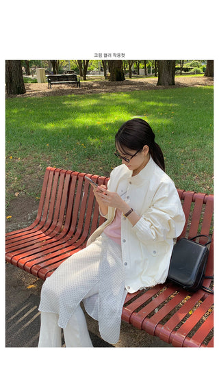 Frilled layered pants